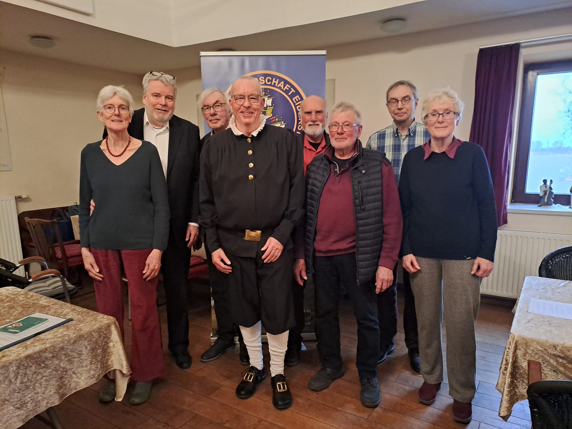 Der aktuelle Vorstand des Heimatbundes Landschaft Eiderstedt e.V.